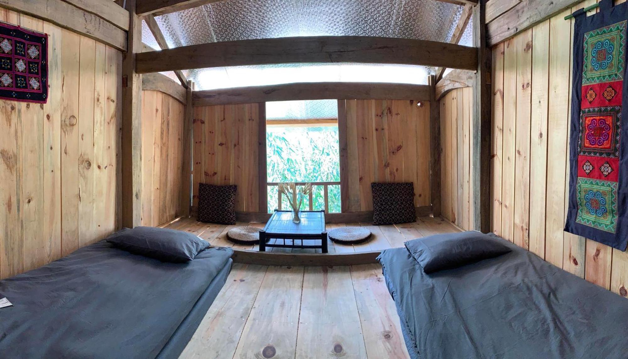 ホテル Nam Ly Retreat ハザン エクステリア 写真
