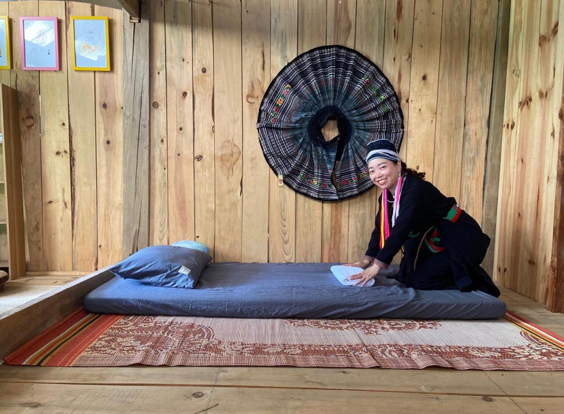ホテル Nam Ly Retreat ハザン エクステリア 写真