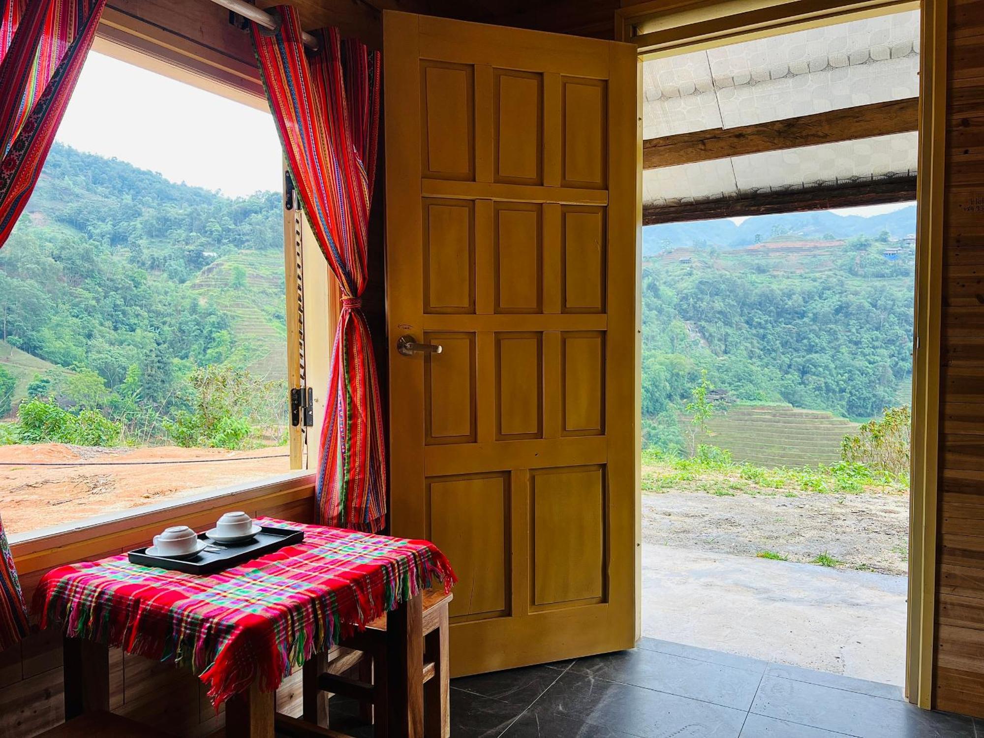 ホテル Nam Ly Retreat ハザン エクステリア 写真